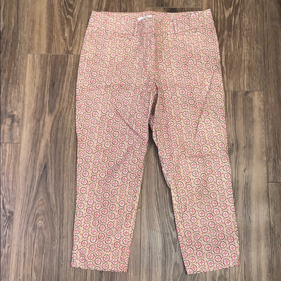 Loft Riviera Patterned Pants - Picture 2 of 5
